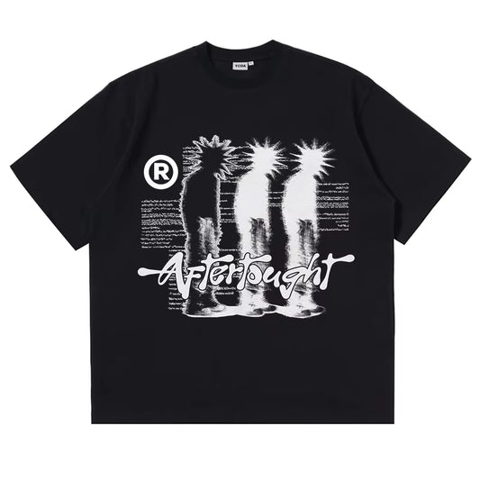 ShadowWave Y2K Oversized Graphic Tee